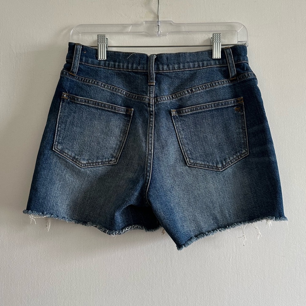 Madewell High-Rise Denim Jean Shorts in Malden Wash size 26 EUC - Picture 8 of 11
